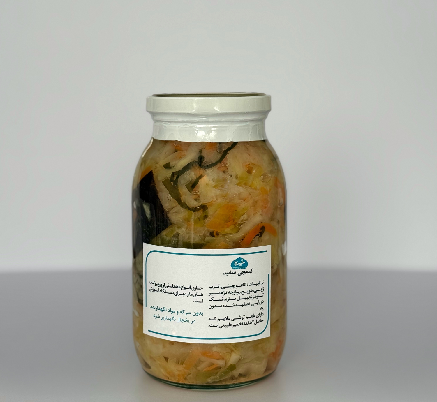 kimchi sefid کیمچی سفید تخمیری خمره | 550گرم - Image 1