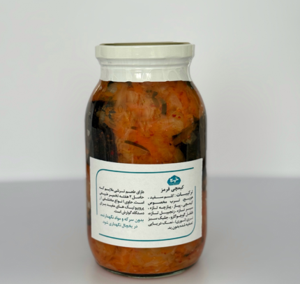 کیمچی قرمز تخمیری خمره | 550گرم
